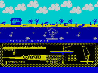 ZX GameBase Wind_Surfer K'Soft 1986