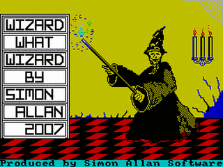 ZX GameBase Wizard,_What_Wizard? Simon_Allan_Software 2007