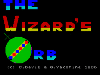 ZX GameBase Wizard's_Orb,_The C._Davie/Gordon_Yacomine 1986