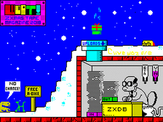 ZX GameBase WOOT!_Tape_Magazine_Issue_#2:_ZXMAS_2018_Edition Stonechat_Productions 2018