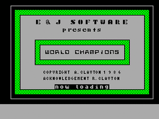 ZX GameBase World_Champions E_&_J_Software 1986