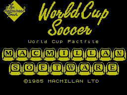 ZX GameBase World_Cup_Soccer Macmillan_Software 1986