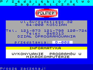 ZX GameBase Wykonywanie_Programow_w_Mikrokomputerze Polmer