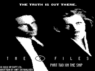 ZX GameBase X_Files_Part_2:_On_the_Ship_(TRD),_The Upsoft_Co. 1999