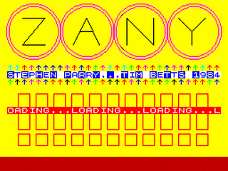 ZX GameBase Zany_Adventure Timothy_Betts/Steve_Parry 1984
