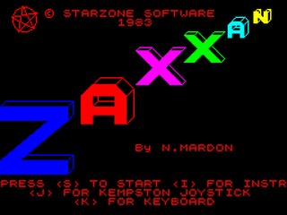 ZX GameBase Zaxxan Starzone_Software 1983