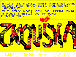 ZX GameBase Zkouska Ozzyos_Software 1993