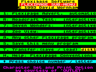 ZX GameBase Zoo-View_(128K) Flexibase_Software 1993