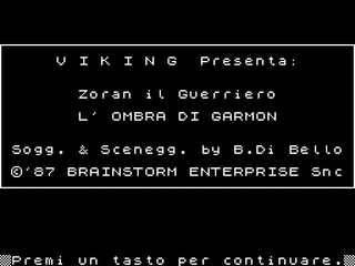ZX GameBase Zoran_il_Guerriero:_L'Ombra_di_Garmon Viking 1987