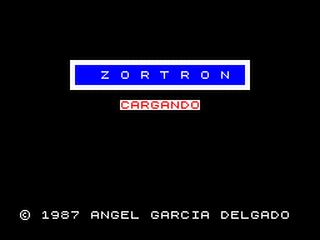ZX GameBase Zortron Grupo_de_Trabajo_Software 1987