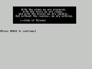 ZX GameBase [Zxzvm]_Heist:_The_Crime_of_the_Century Andy_Philips 1997