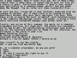 ZX GameBase [Zxzvm]_Human_Resources_Stories:_In_Search_of_Employment Harry_M._Hardjono 1998