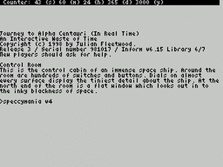 ZX GameBase [Zxzvm]_Journey_to_Alpha_Centauri_in_Real_Time:_An_Interactive_Waste_of_Time Julian_Fleetwood 1998