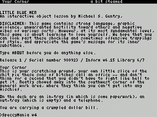 ZX GameBase [Zxzvm]_Little_Blue_Men:_An_Interactive_Object_Lesson Michael_S._Gentry 1998
