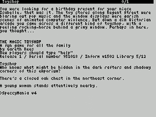 ZX GameBase [Zxzvm]_Magic_Toyshop,_The:_A_Fun_Game_for_All_the_Family Gareth_Rees 1995