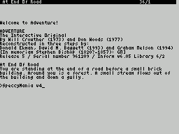 ZX GameBase [Zxzvm]_Adventure:_The_Interactive_Original_ Graham_Nelson 1994