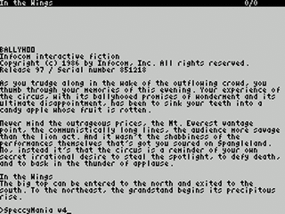 ZX GameBase [Zxzvm]_Ballyhoo Infocom 1986