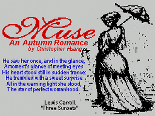 ZX GameBase [Zxzvm]_Muse:_An_Autumn_Romance Christopher_Huang 1998