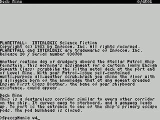 ZX GameBase [Zxzvm]_Planetfall:_Interlogic_Science_Fiction Infocom/Mastertronic 1983