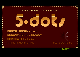Atari GameBase 5.Dots 2016