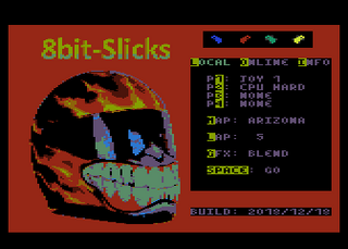 Atari GameBase 8bit-Slicks 2018