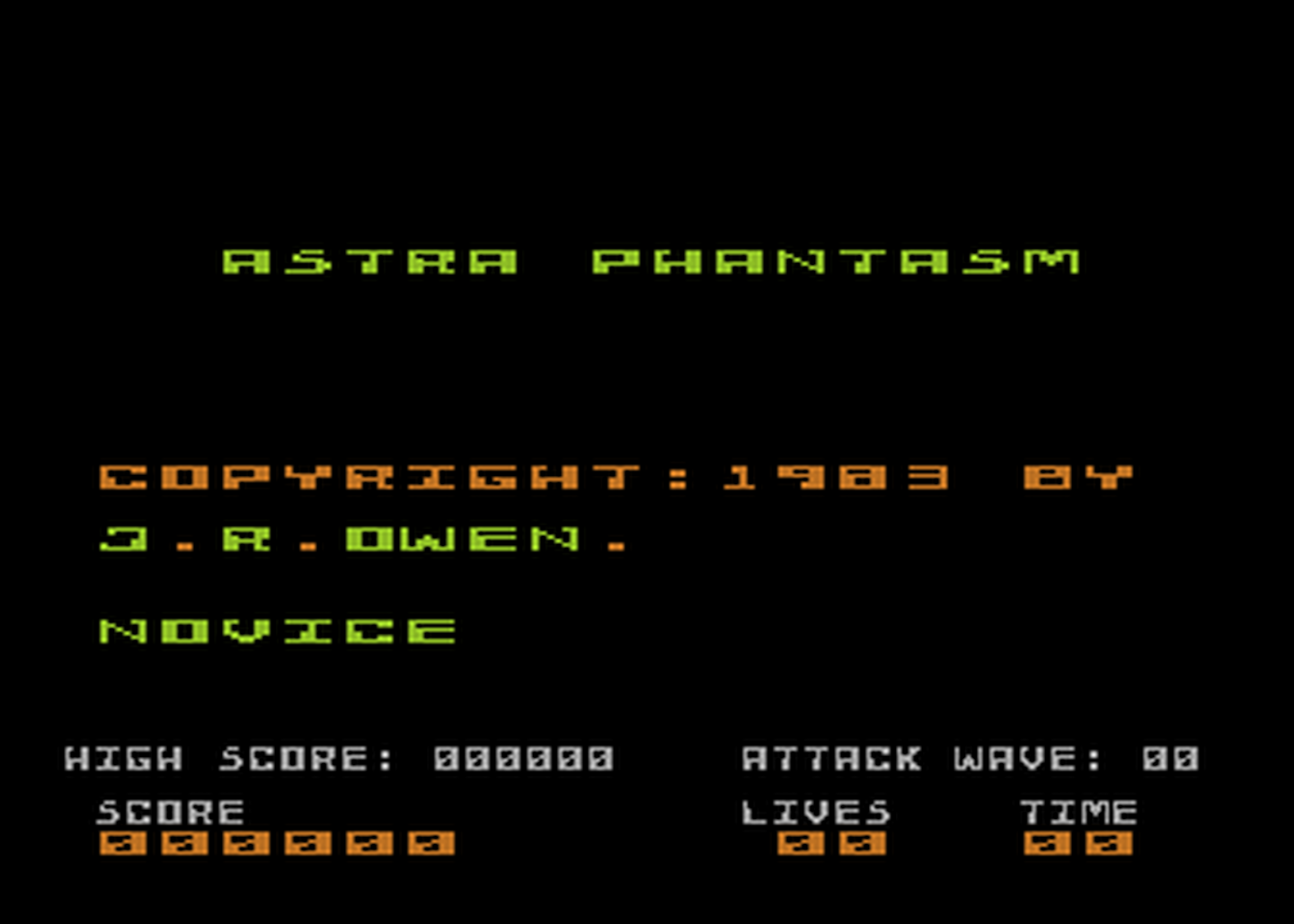 Atari GameBase Astra_Phantasm Ad_Astra 1983