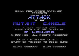 Atari GameBase Attack_Of_The_Mutant_Camels HESWare 1983