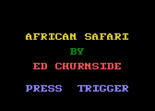 Atari GameBase African_Safari Antic_Software 1986