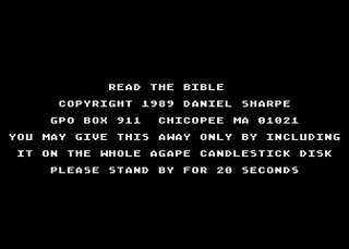 Atari GameBase Agape_Candlestick_Disk (No_Publisher) 1989