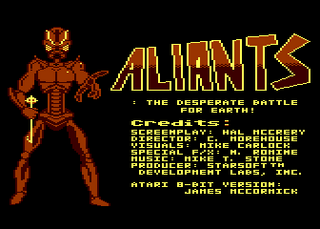 Atari GameBase Aliants TDC_Disitributors 1987