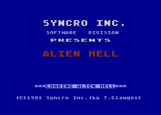 Atari GameBase Alien_Hell Syncro,_Inc. 1981