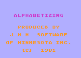 Atari GameBase Alphabetizing JMH_Software_of_Minnesota 1981