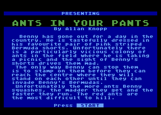 Atari GameBase Ants_In_Your_Pants (No_Publisher) 1987