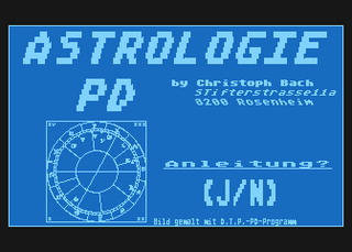 Atari GameBase Astrologie (No_Publisher) 1988