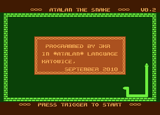 Atari GameBase Atalan_The_Snake_(v0.2) (No_Publisher) 2010