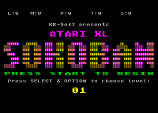 Atari GameBase Atari_Xl_Sokoban K-Soft