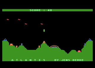 Atari GameBase Atlantis Homecomputer 1985