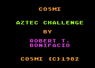 Atari GameBase Aztec_Challenge_(1982_Version) Cosmi 1982