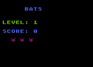 Atari GameBase Bats Robtek 1986