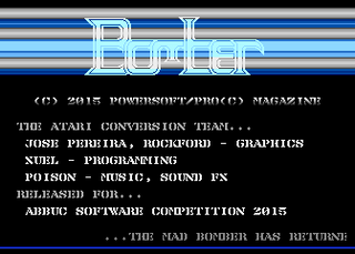 Atari GameBase Bomber 2015