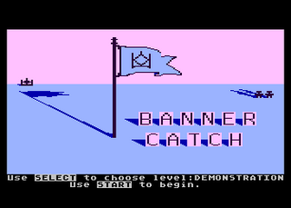 Atari GameBase Bannercatch Scholastic_Wizware 1983