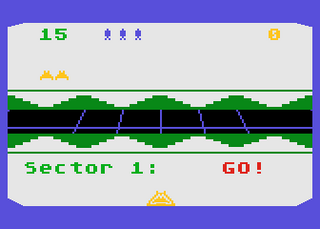 Atari GameBase Beamrider Activision 1984