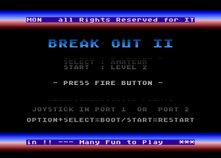 Atari GameBase Break_Out_II TB_Software