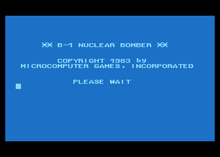 Atari GameBase B-1_Nuclear_Bomber Avalon_Hill 1983
