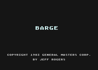 Atari GameBase Barge K-Tek_Software 1983