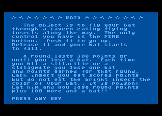 Atari GameBase Bats Antic 1983