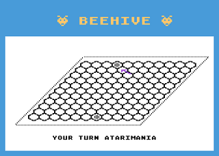 Atari GameBase Beehive Compute! 1986