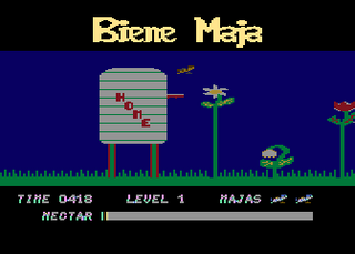 Atari GameBase Biene_Maja Computronic 1986