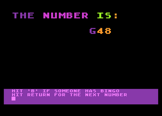 Atari GameBase Bingo (No_Publisher) 1980