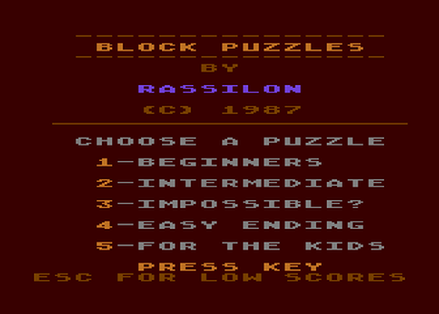 Atari GameBase Block_Puzzles Rassilon_Softare 1987